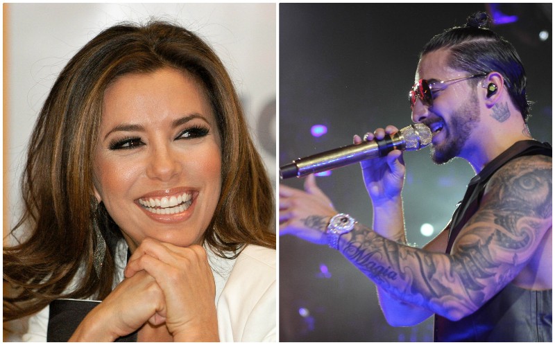 Eva Longoria y Maluma se unen por los afectados por el sismo. 