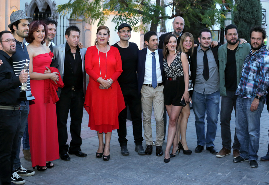 Alfombra roja del Festival Nacional de Cine en Ciudad Lerdo, Durango. 