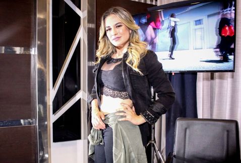 La cantante se presentó en Tijuana.