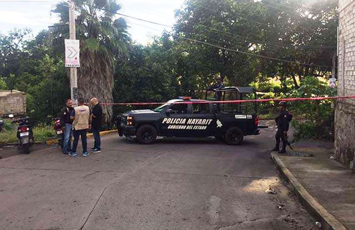 Los cuerpos estaban atados de pies y manos.