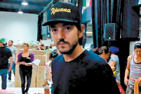 Se mostró entusiasmado por el apoyo de la gente. 