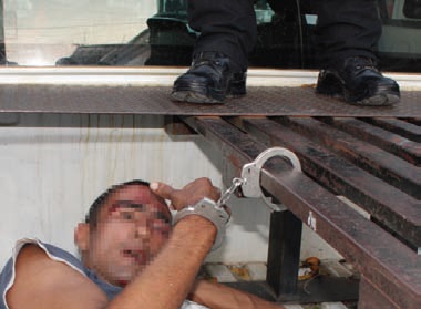 Detención de ladrones.