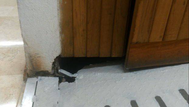 El edificio H en San Lázaro tendrá que ser reforzado tras el sismo. 