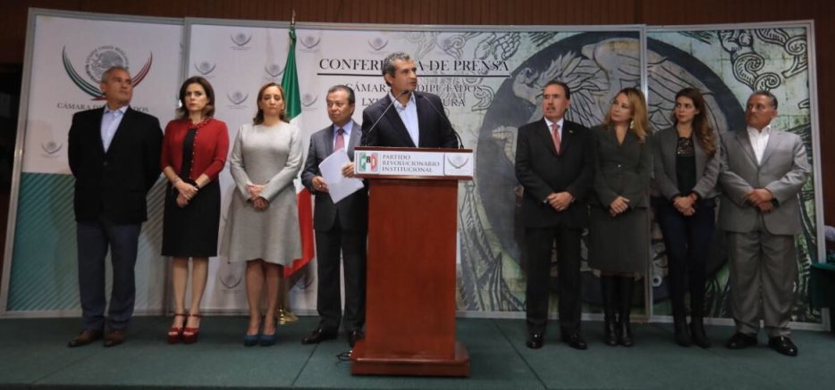 Enrique Ochoa, presidente nacional del PRI, emplazó a las otras fuerzas políticas a respaldar la propuesta de su partido y poner esos recursos a dispo