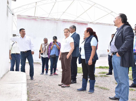 En escuelas de Hidalgo continúa la revisión de minuciosa de las condiciones de las escuelas a fin de garantizar el regreso a clases de forma segura. 
