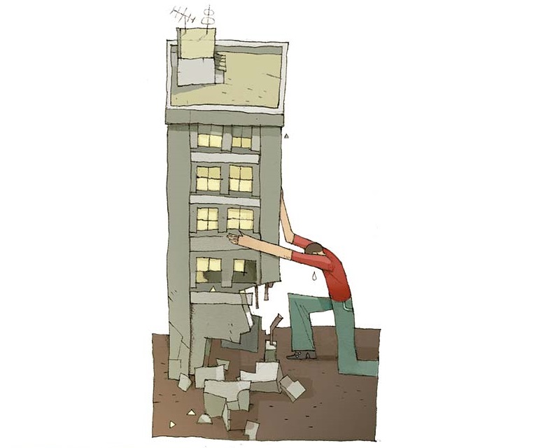 Existe un patrón de los edificios que colapsaron y están dañados. Recorren en una diagonal desde Xochimilco hasta la Reforma.
