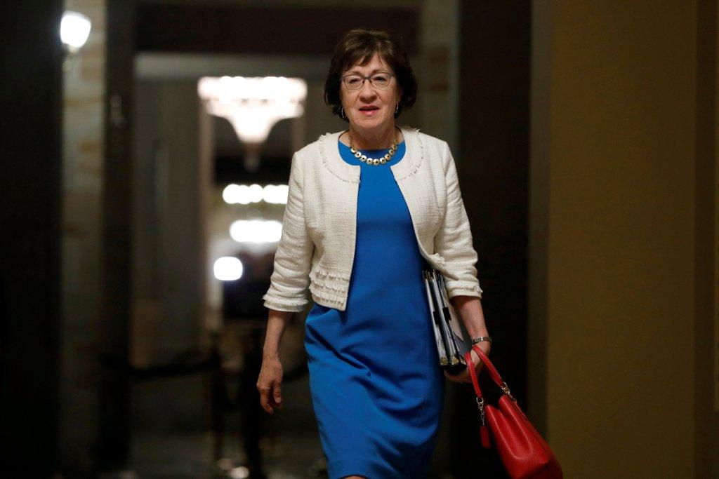 La senadora Susan Collins se convirtió hoy en la tercera integrante del partido que anuncia su oposición al proyecto.