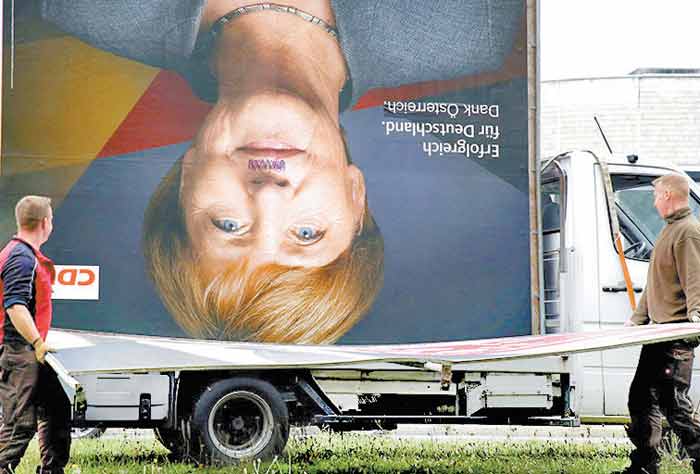 El conservador extremo AfD, ya tercera fuerza en el Bundestag.