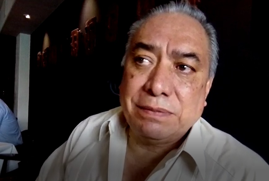 Hugo Varela Flores, dirigente estatal CTM. 