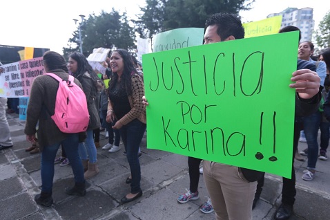 Manifestación. 