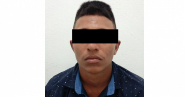 Francisco Michael "N" es aprehendido por el delito de Secuestro Agravado.