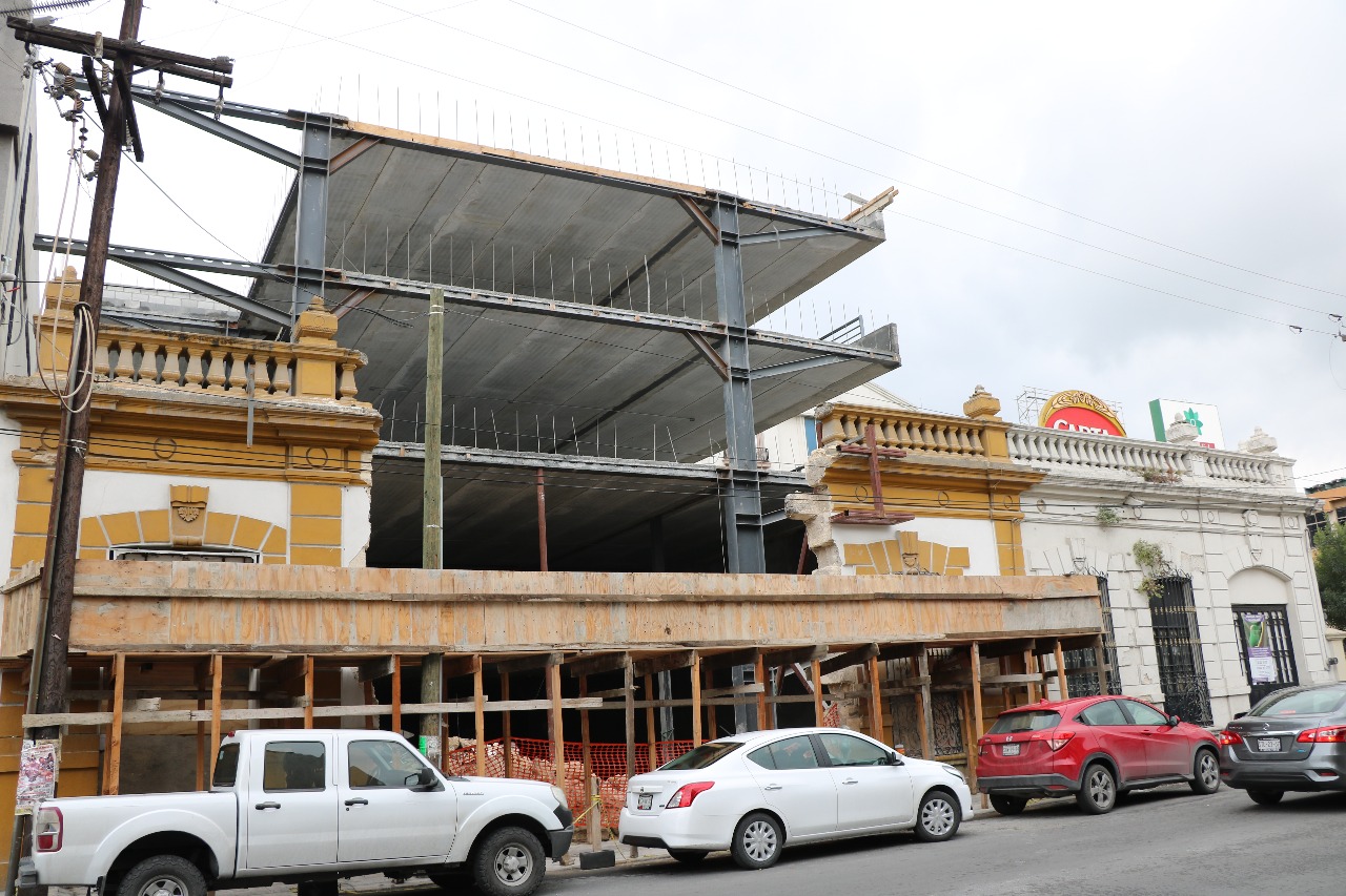 El INAH Nuevo León señaló que las construcciones no están protegidas en el Catálogo de Monumentos, que facultaría su preservación.