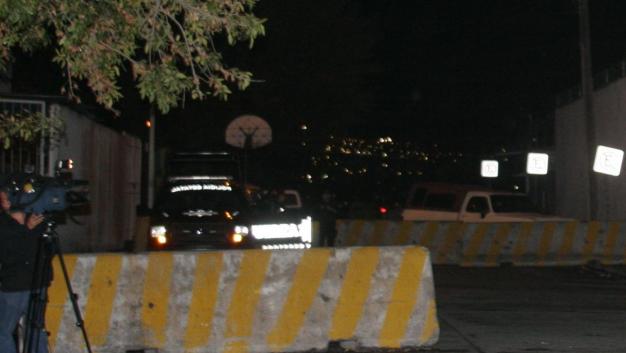 Los disturbios ocurrieron alrededor de las 21:00 del martes