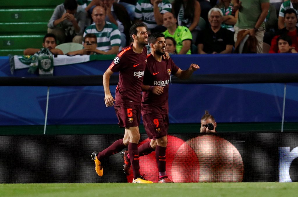 Luis Suárez le da la victoria al Barcelona en la Champions