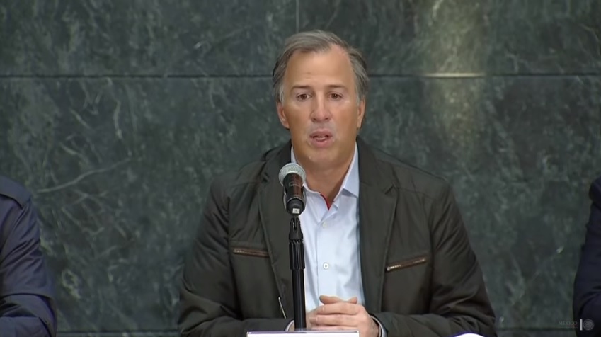 El secretario de Hacienda, José Antonio Meade.