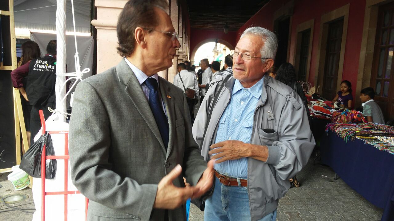 El tesorero municipal Gilberto Enríquez Sánchez.