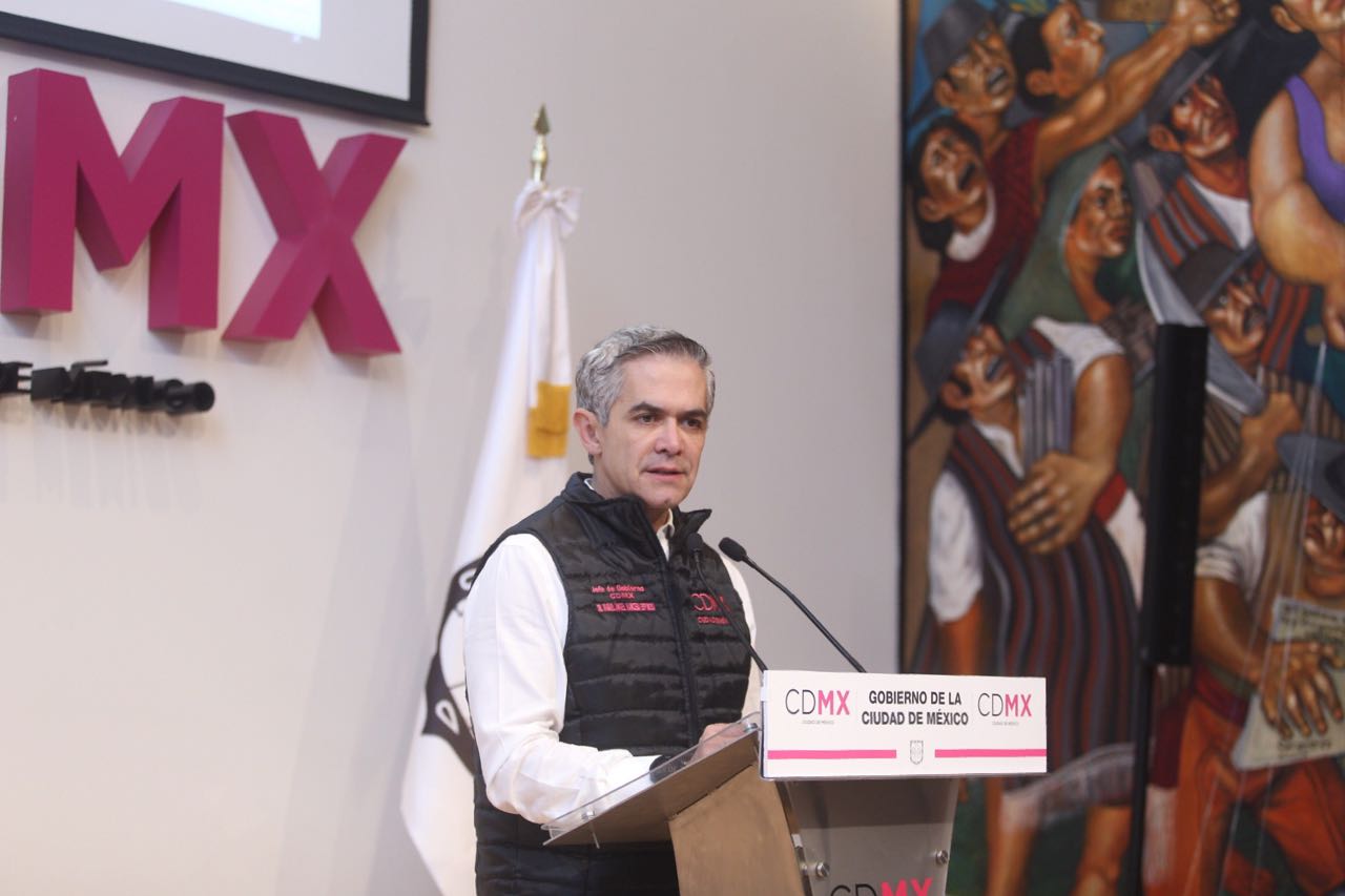 Miguel Ángel Mancera, jefe de Gobierno de la Ciudad de México.