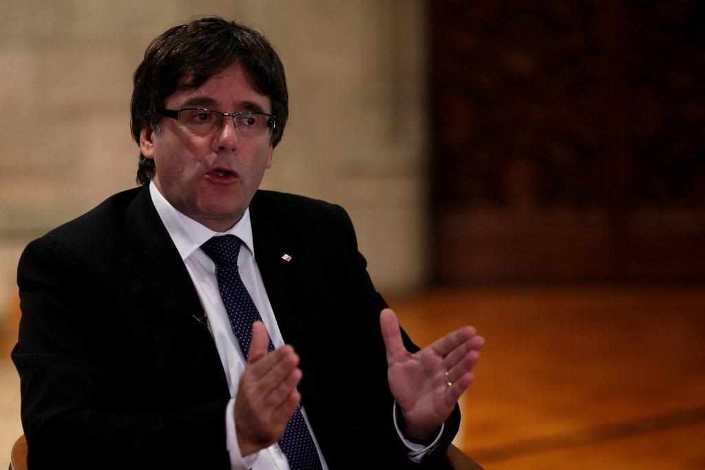 El presidente de Cataluña, Carles Puigdemont.