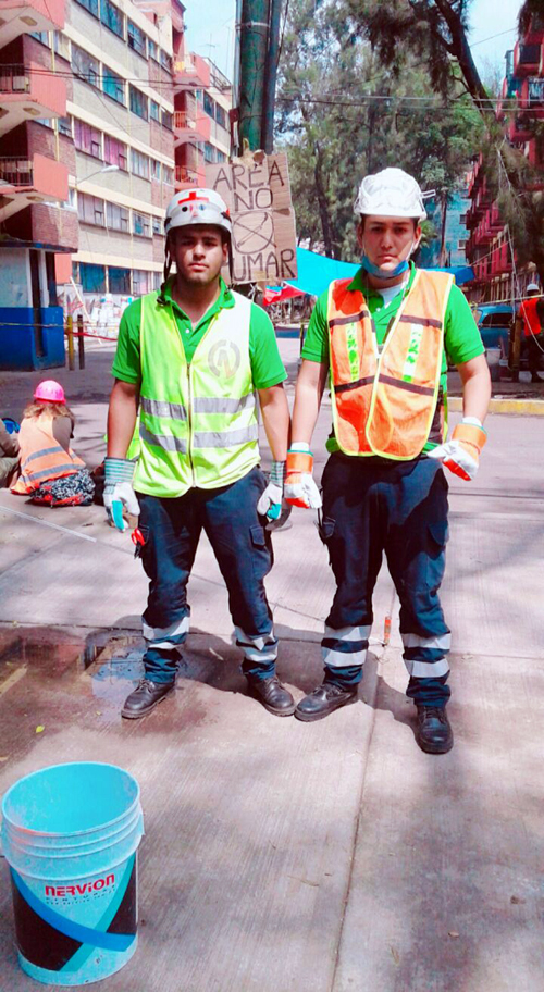 Los jóvenes regresaron la madrugada de ayer.