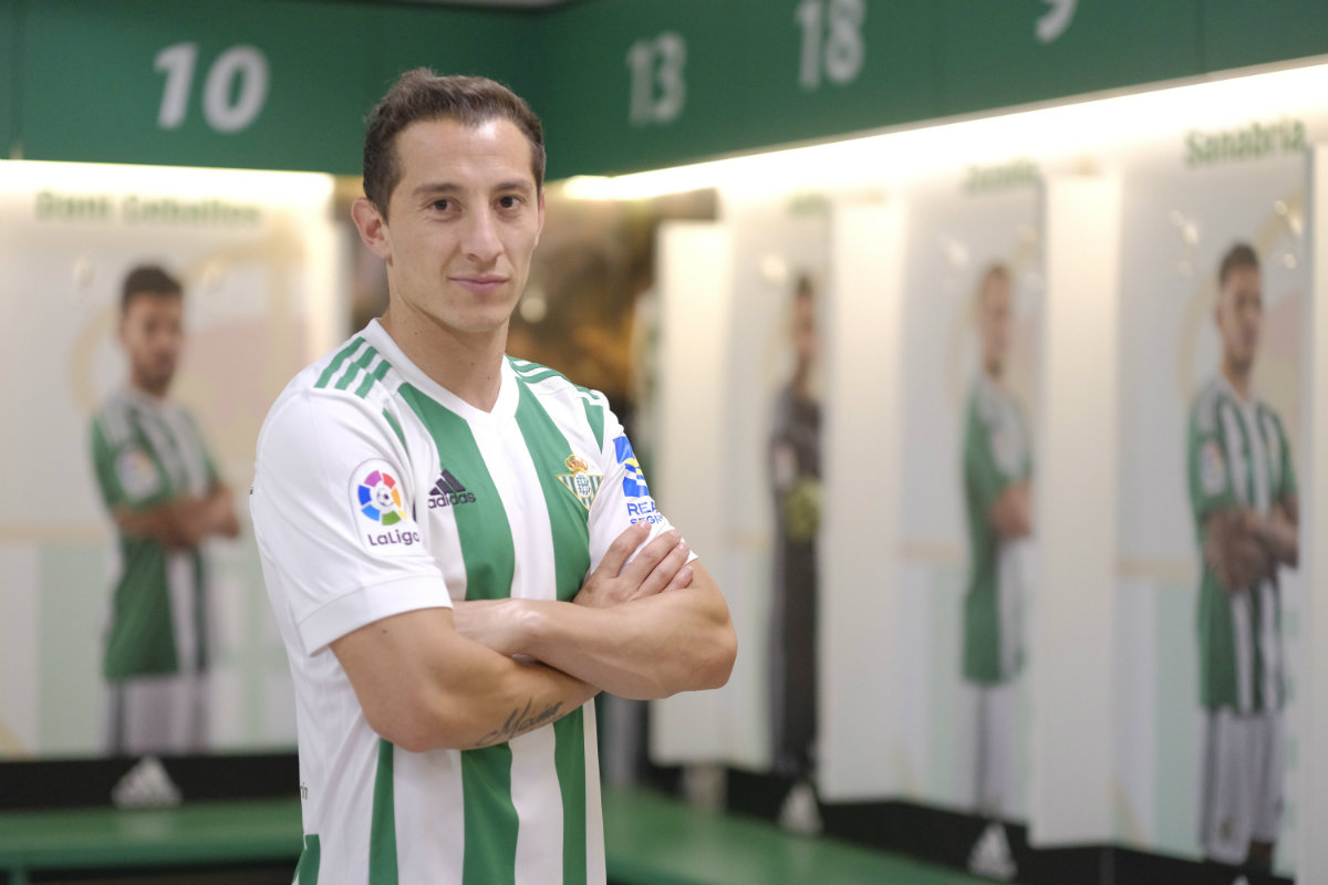 Andrés Guardado, jugador del Real Betis