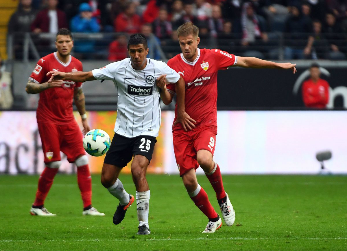 El Eintracht Frankfurt venció 2-1 al Stuttgart