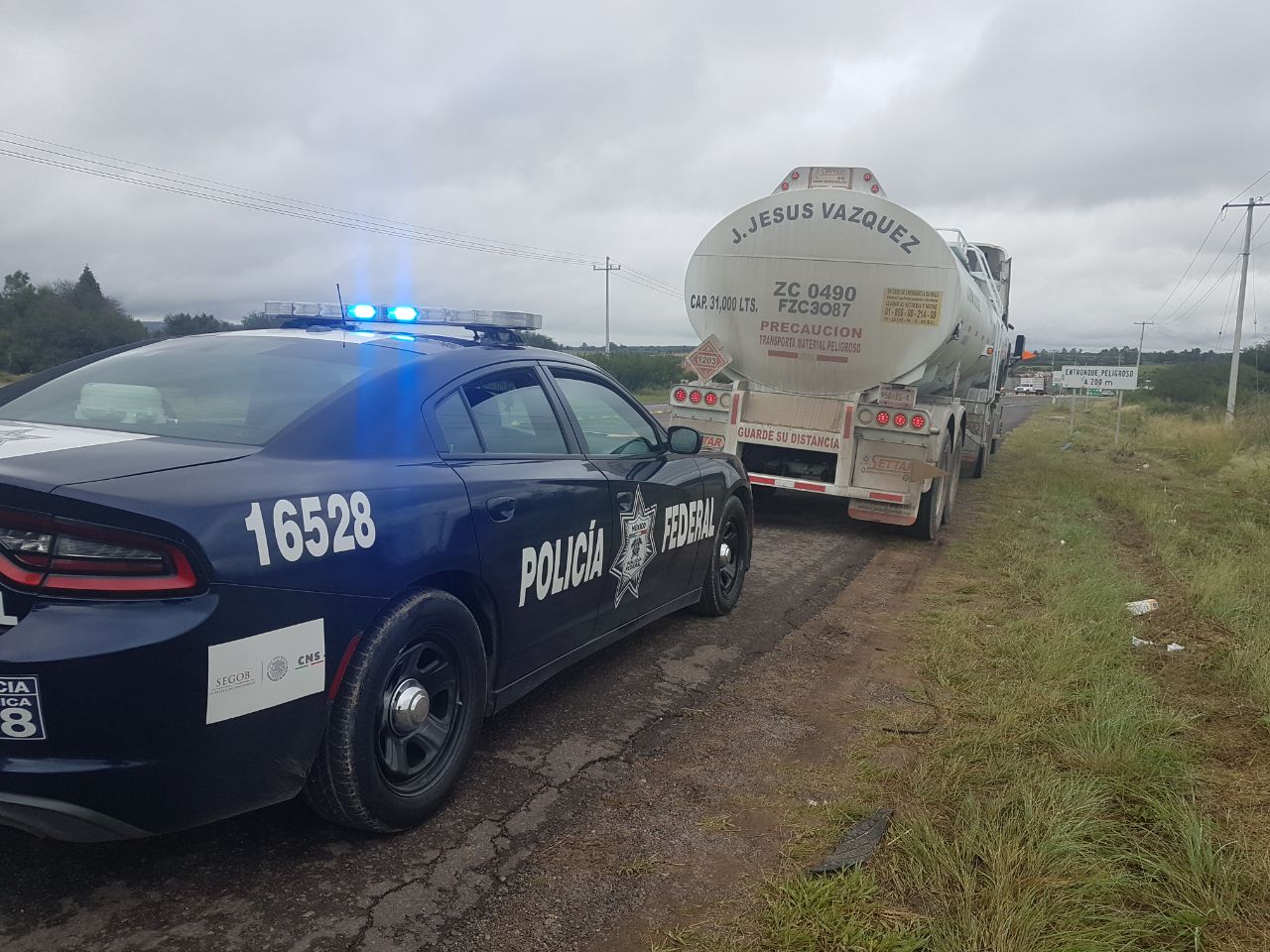 Había 30 mil 950 litros de hidrocarburo de legal procedencia. 