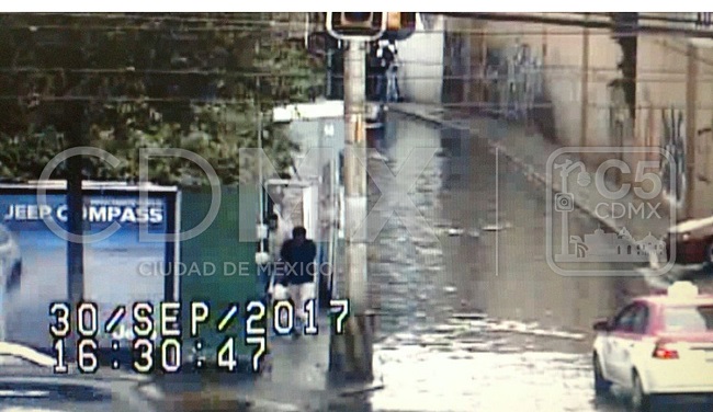 Los encharcamientos en Tláhuac.