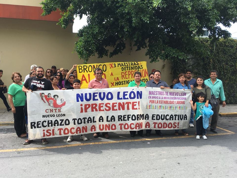 Retienen sueldo a maestros de la CNTE- Grupo Milenio
