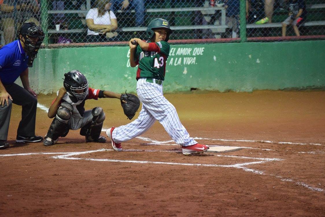 Nuevamente el equipo mexicano realizó once anotaciones.