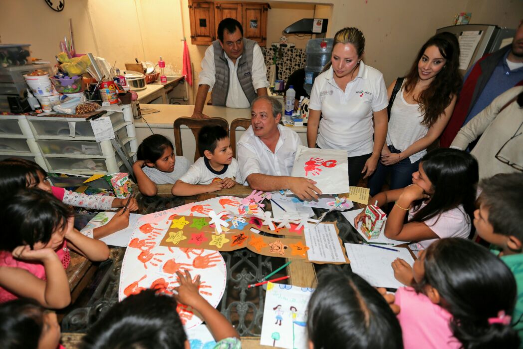 El recorrido inició en una vivienda habilitada como centro educativo.