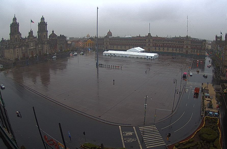 Se prevén lluvias intermitentes y ambiente frío a lo largo del día.