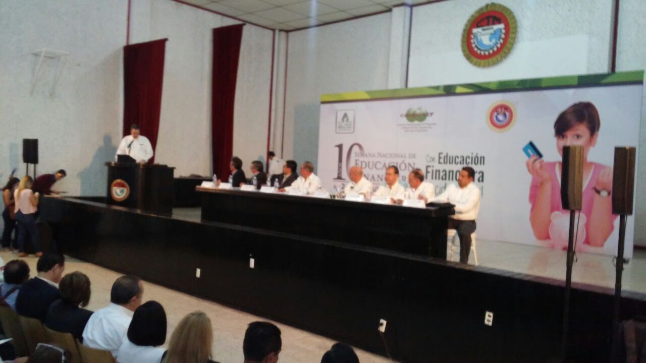 Condusef inauguró la décima semana de la Educación Financiera. 