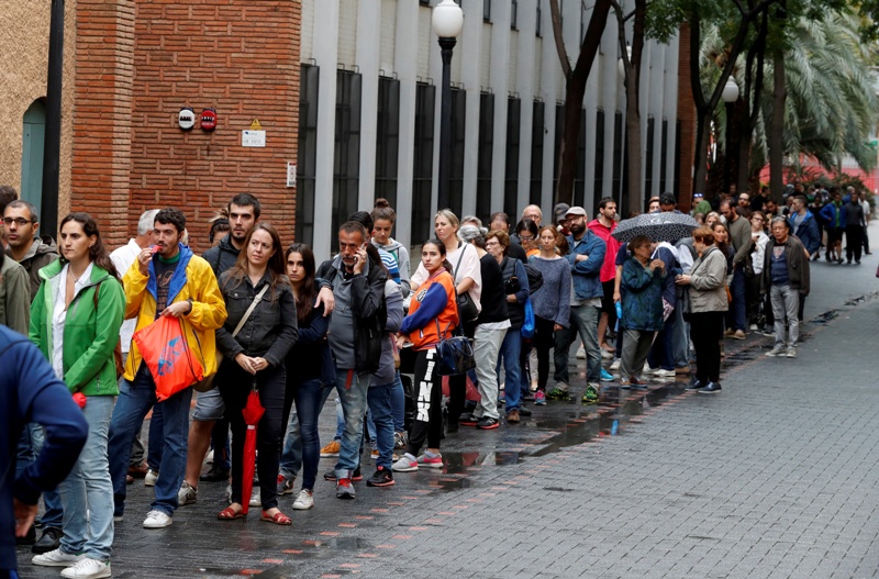 Se contaron 2.26 millones de votos, de los que el 90 por ciento dijo sí. La cifra representa al 42% de la sociedad catalana.