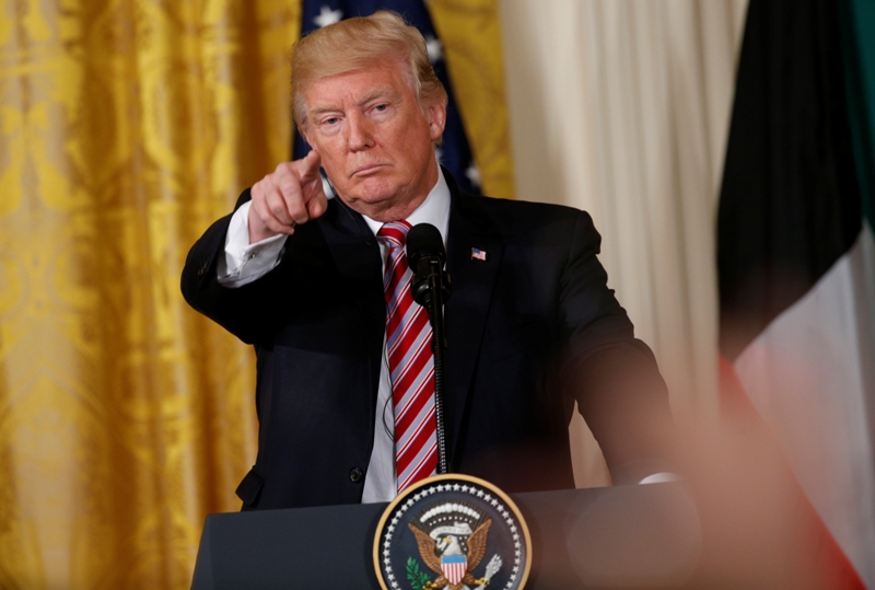 El presidente de Estados Unidos Donald Trump.