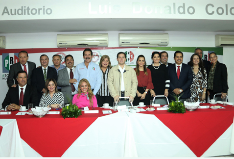 Pedro Pablo Treviño dijo "En el PRI caben todos". 