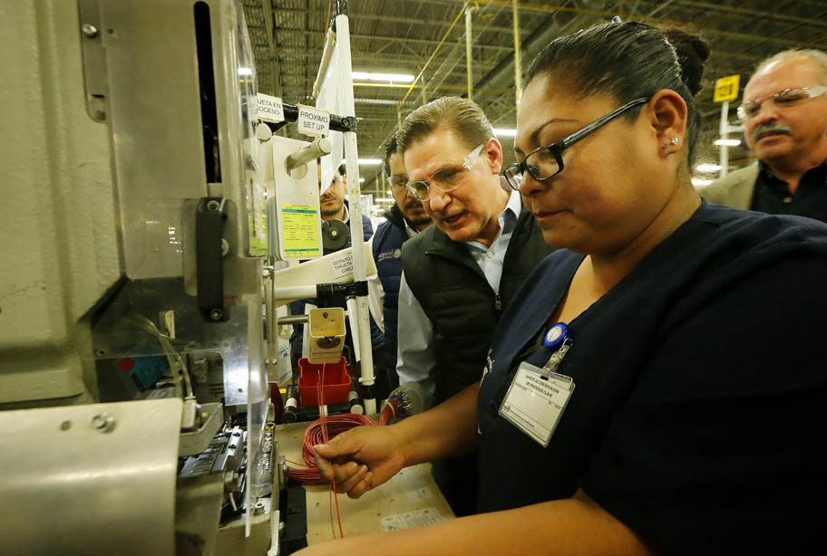El Plan Estatal de Desarrollo continuará con la generación de empleos. 