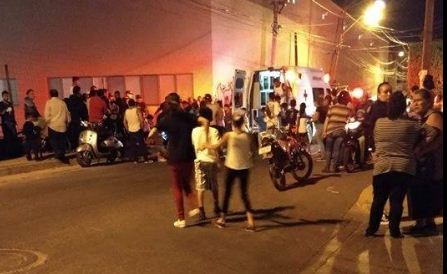 El hombre tuvo que ser trasladado ya que se encuentra grave. 