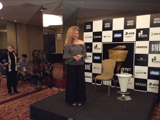 Erika Ender formó parte de la Expo Compositores 2017.