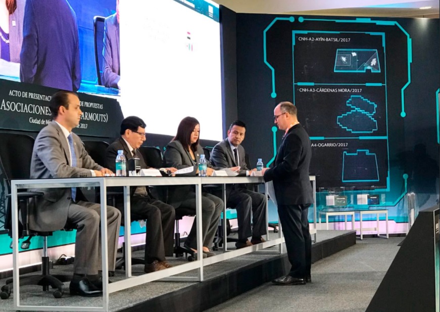 Evento de presentación y apertura de propuestas para farm outs.