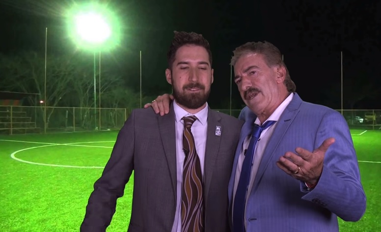 La Volpe debutó como comediante 