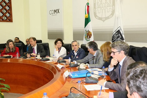 El mandatario local se reunió con representantes de las agencias de la ONU.
