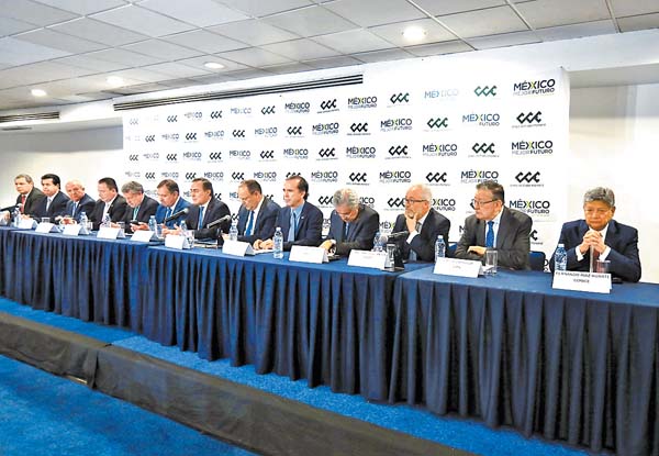 Presentación de la agenda pública del sector empresarial.