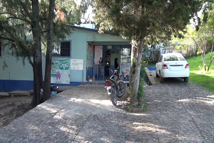 Centro de Salud en la comunidad Hacienda Arriba. 