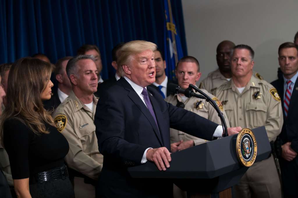 El presidente de Estados Unidos, Donald Trump.