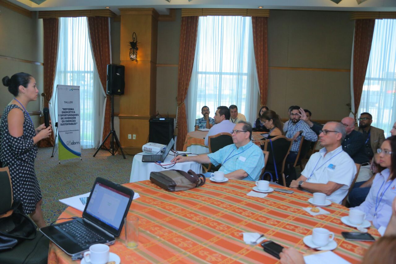 La empresa consultora Idom imparte el taller en coordinación con la Secretaría de Energía en México.