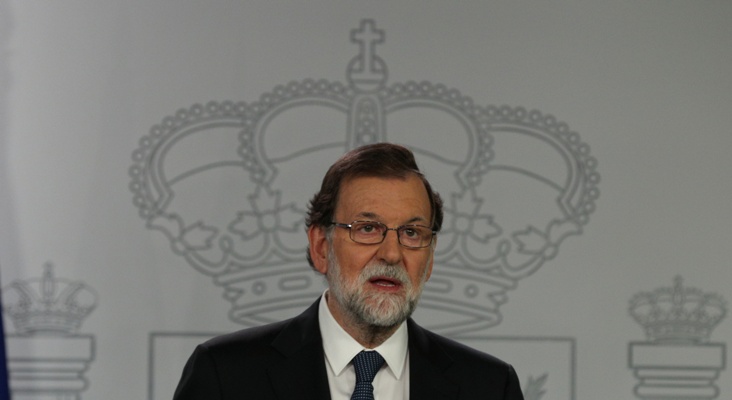 El presidente de España pidió al gobierno catalán apegarse a la ley.