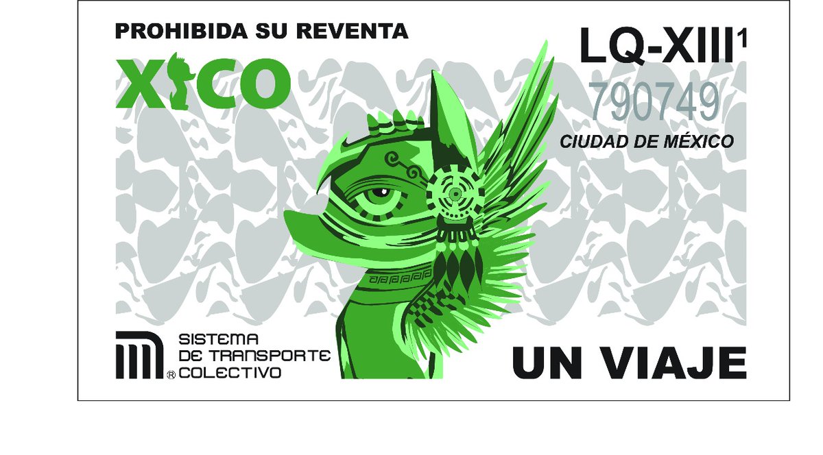 El boleto está disponible en todas las estaciones del metro. 