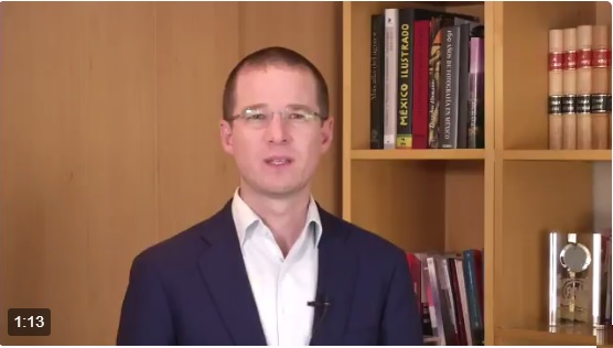 El presidente del PAN, Ricardo Anaya, dijo que la renuncia de Margarita Zavala fue un error.