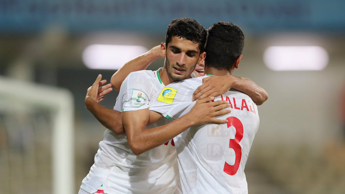 Irán venció 3-1 a Guinea en Mundial Sub 17