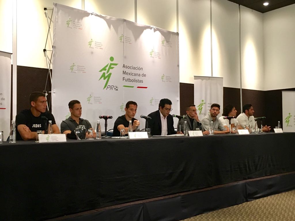 Jugadores del Tri formarán parte de la Asociación Mexicana de Futbolistas